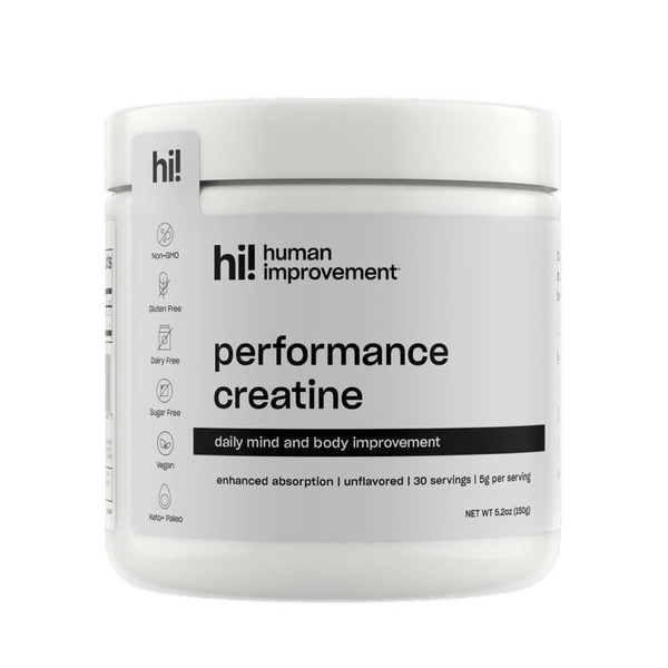 Human Improvement Human Improvement Performance Creatine - Creatine Monohydrate for
