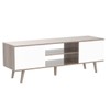 WLIVE TV Stand for 55 60 inch TV, Boho Entertainment