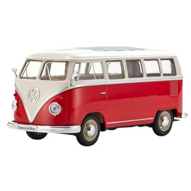 WELLY 1/24 VW T1 Bus 1963 Red Finished Product