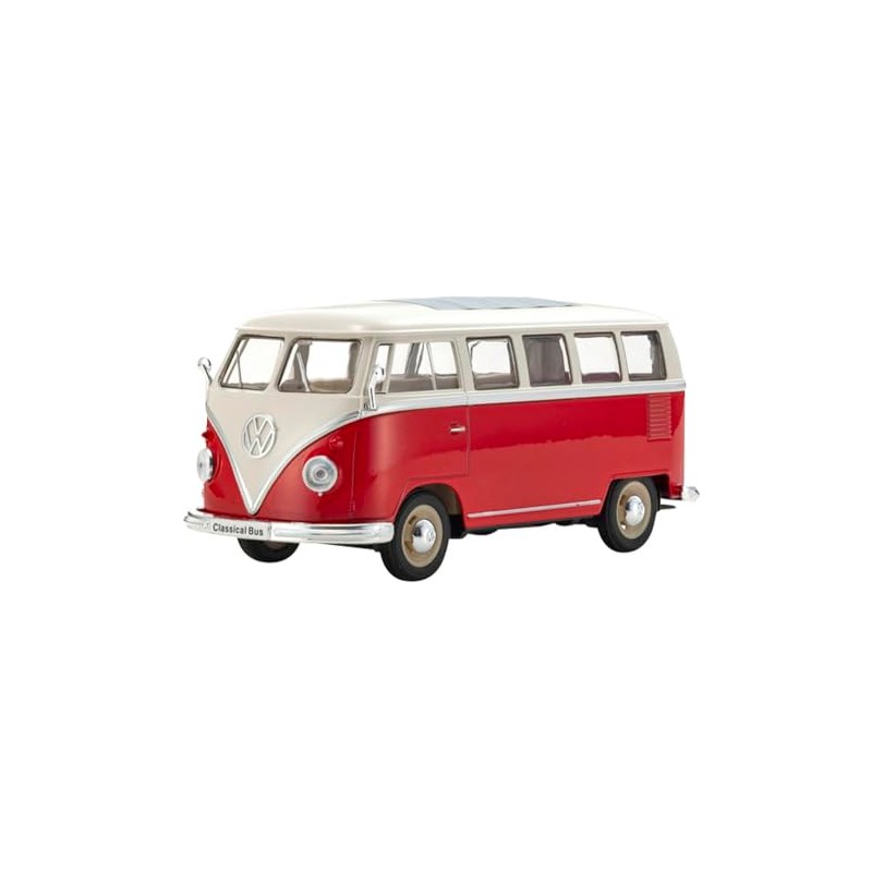 WELLY 1/24 VW T1 Bus 1963 Red Finished Product