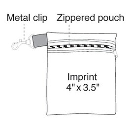 Yens Fantasybag Golf Tee Pouch-Navy Blue, AP-617