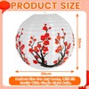 Paper Lampshade Hanging Light Shade 30cm, Oriental Ribbed Japanese Ceiling
