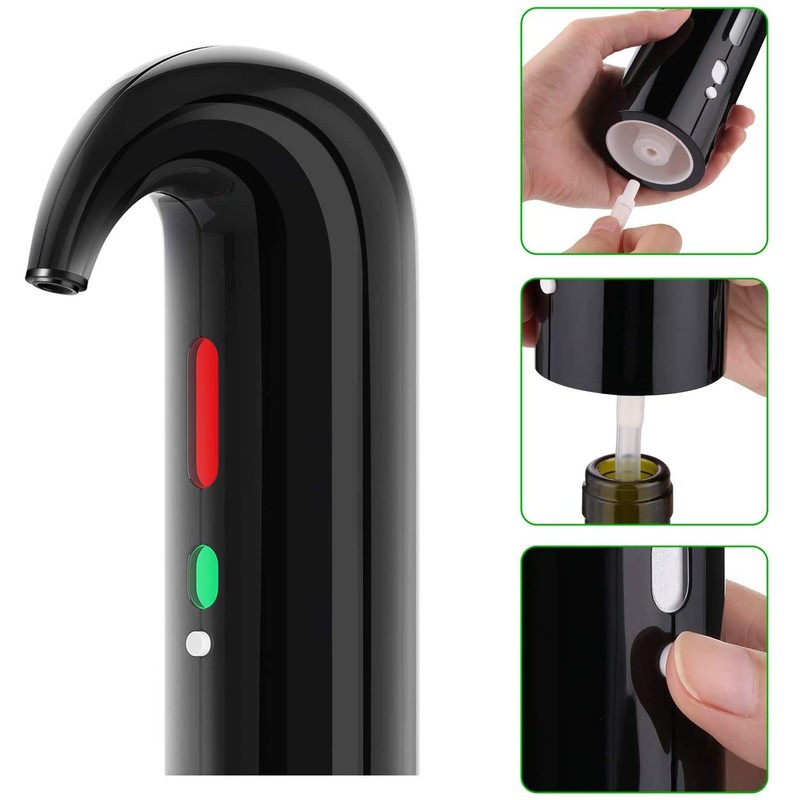Electric Wine Aerator Dispenser Set – Automatic Wine Decanter &