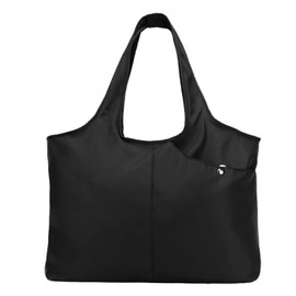 Blifulady Women Fashion Large Tote Shoulder Handbag Waterproof Tote Bag Multi-function Nylon Casual Shoulder bag (Black)