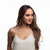 LuckyLy Collares para Mujer Inicial Acero Inoxidable Oro 18K Regalos