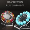 Akaaka Bracelet Power Stone Display Stand Transparent Acrylic Natural Stone