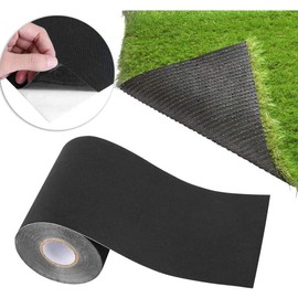 2 farben optionen 150mm * 10 mt künstliche rasen naht band rasen band gras carpet gras klebeband für astro garten rasen & gefälschte künstliche gras & rasen (schwarz/grün)(Schwarz)