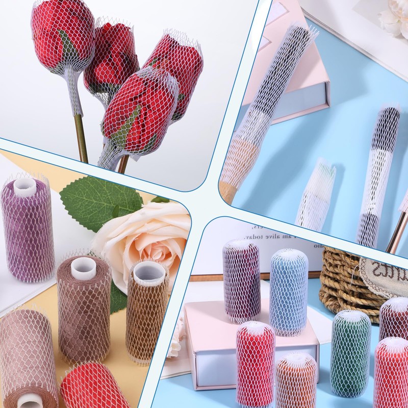 100 Pcs Thread Nets for Spools of Thread 11x1cm Cosmetic