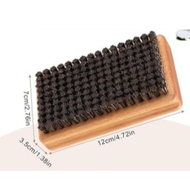 ZIXIANGKEJI 3pcs 4.72x2.76x1.38in Snowboard Wax Brush Kit Ski Tuning Kit Ski Wax Scraper Including Nylon/Brass/Horsehair Brush Cleaning Accessories for Snowboard(K35-3)