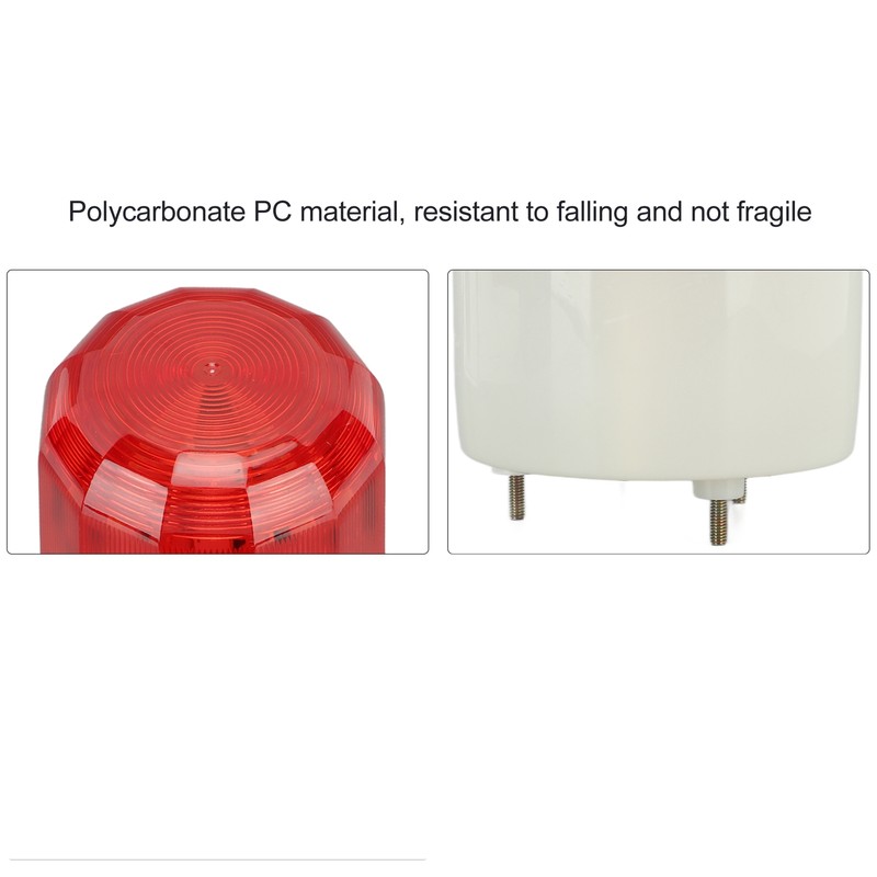 10W LED Rotating Alarm Light 360 Degree Flashing Emergency Alarm