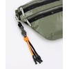 LeSportsac 1615 Shoulder Bag DX Belt Bag W/CHRM, Khaki Shine