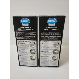 Carbona 2 Pack Carbona Pro Care Oven Rack and Grill Cleaner Kit  16.8oz. Each