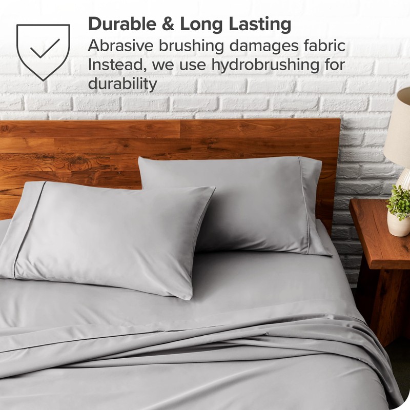 Bare Home Microfibre Pillowcase Set - Standard Size - 2