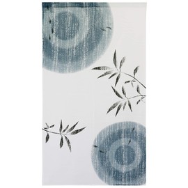 NEXT Printed Noren Medaka Width 33.5 x Length 59.1 inches (85 cm) x Length 59.1 inches (150 cm) Japanese Style Split Part Free Cut OK Tapestry
