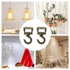 INCREWAY Swivel Swag Hooks, 4 Set Heavy Duty Swivel Ceiling