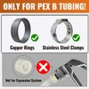 SUNGATOR 6-Pack 1/2" NPT to 1/2" PEX Male Adapter, No