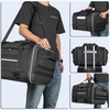 Marscamd Waterproof Motorcycle Tail Luggage Bag, 48L-64L Expandable, a Rain