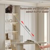 MehelloFeather Ostrich Feather Duster 27-94Inch Retractable Fluffy Natural Detachable Ostrich