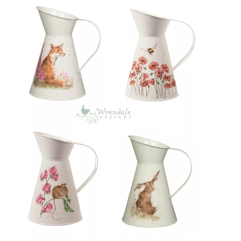 Wrendale Designs by Hannah Dale - Harebells Hare Flower Jug