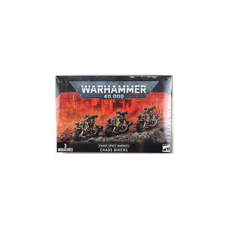Warhammer+40k+-+Space+Marine+du+Chaos+Bikers+%282019%29
