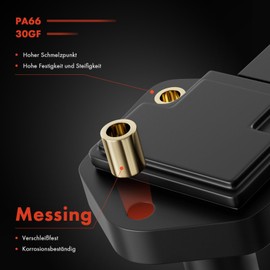 Frankberg 1x Oil Level Sensor 3-Pin Compatible with A4 8EC B7 A4 Avant 8ED B7 A4 Cabriolet 8HE A3 8P1 A6 4F2 C6 A6 Allroad 4FH C6 A6 Avant 4F5 C6 A1 8X1 8XK Replace# 06E907660