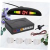 Gatuida 1set Probe Reversing Led Parking Sensor System Car Parking