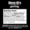 Dan-O's 3 Bottle Seasoning Set, Small Bottles, 3 Pack, Includes
