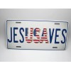 DIGIART INTERNATIONAL JESUS SAVES USA AMERICAN FLAG CHRISTIAN RELIGIOUS METAL