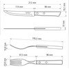 Tramontina Churrasco 21199-703 flatware set
