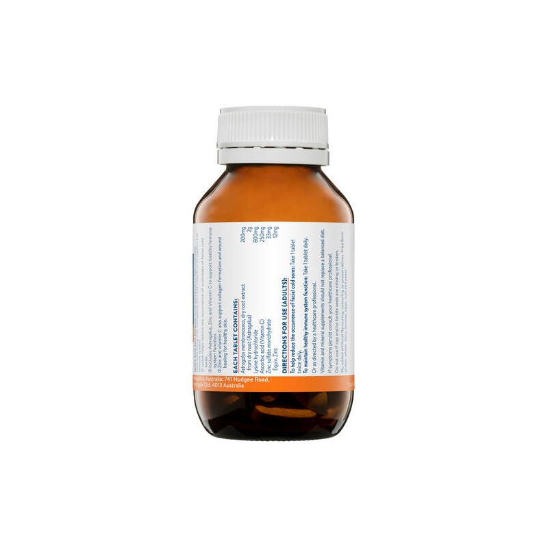 Ethical Nutrients Lysine Cold Sore Defence 60 Tablets