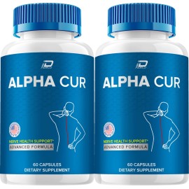 Alpha Cur (2 Pack) Alpha Cur Capsules – AlphaCur All Natural Glycogen Support