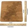 Martin Raynsford Wooden Fractal Tray Puzzle - Terdragon Curve