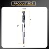 HARFINGTON 14mm Drill Bit 1/2" Reduced Shank 3-Flat 4341 High