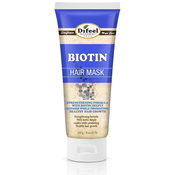 Difeel Biotin Hair Mask 235 ml - Deep Conditioning Mask Hair Treatment