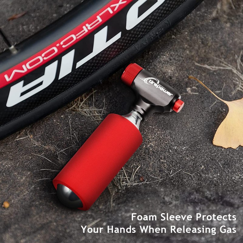 Ctrepower CO2 Bike Tire Inflator – Quick Push-Button Release, Fits