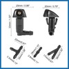 A ABSOPRO Front Windshield Washer Nozzle Sprayer Kit for Honda