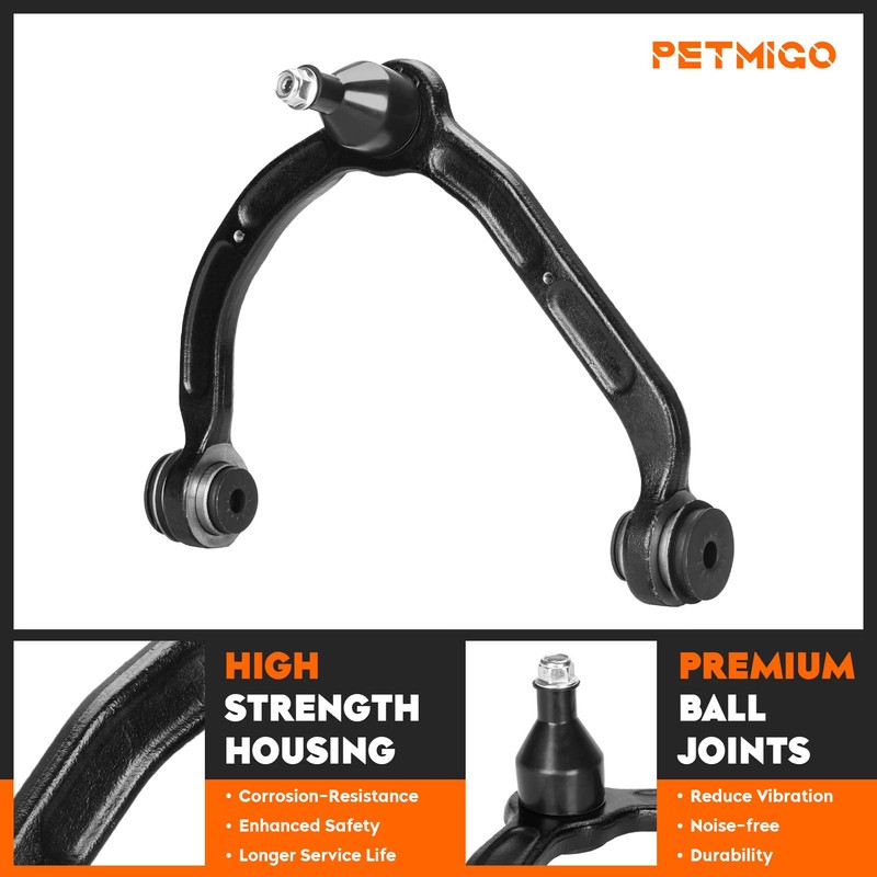 Front Suspension Upper Control Arms with Ball Joint Kit 2WD