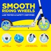 SereneLife Kick Scooter for Adults, Teens, and Kids – 2-Wheel