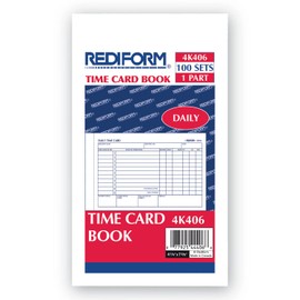 RED4K406 - Employee Time Card