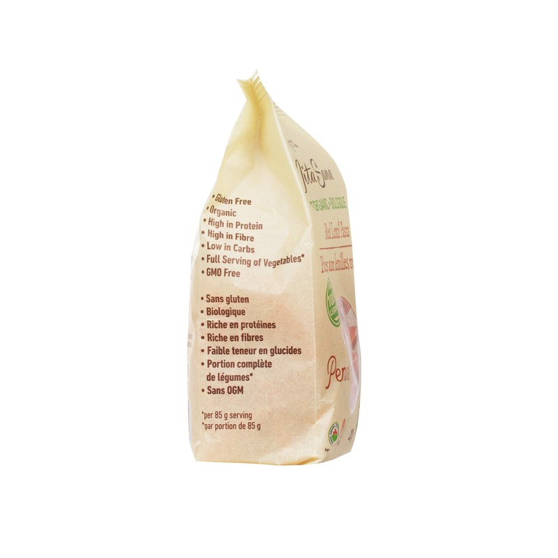 Vita Sana Organic Red Lentil Penne, 225 Grams