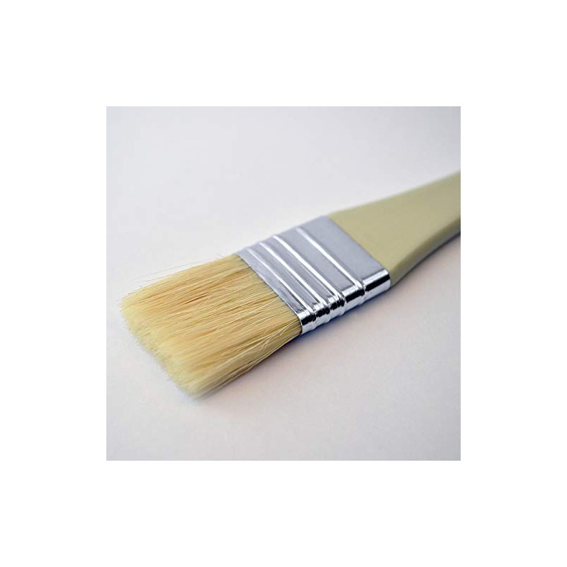 BARRILITO Pincel Ancho, Cerdas de Pelo de Cerdo, 1". BR1