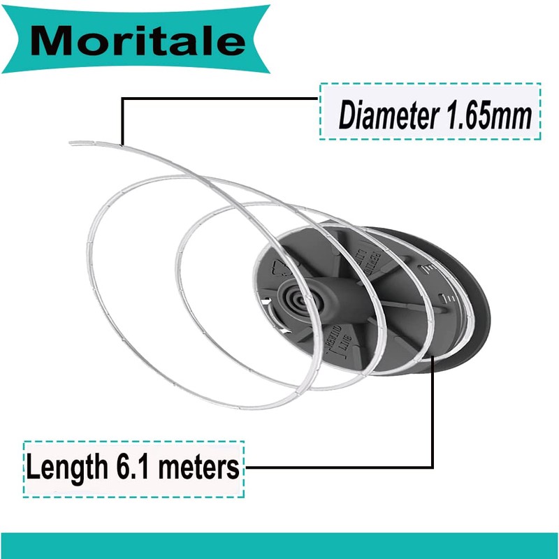 Moritale Thread Spools for Gardena 5307-20 Art 8846-8848 9805-9809 Grass