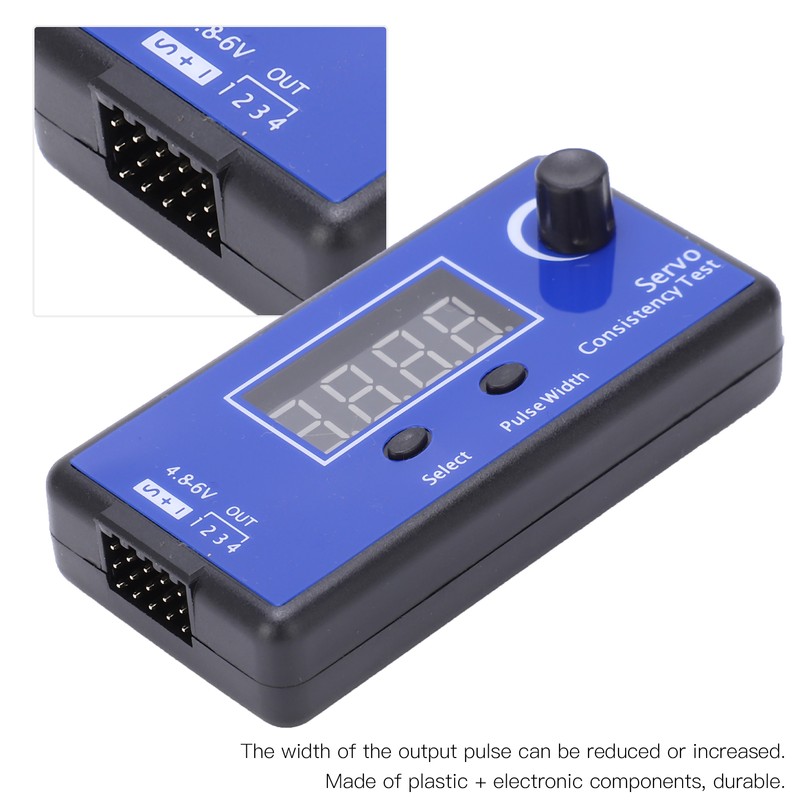 Multifunction Digital Servo Tester ESC Consistency Tester Steering Gear Measurement