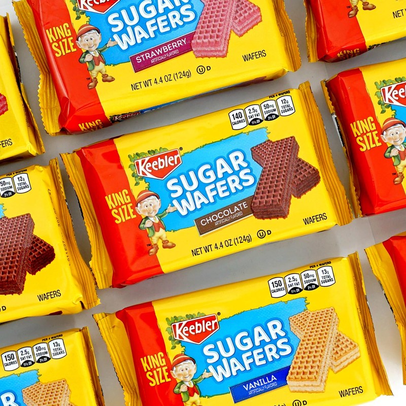 Keebler Sugar Wafers King Size 9 Count Variety Pack, 4.4oz