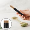 Yardwe Cepillo de pestañas negro, 10 herramientas para limpieza facial