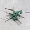 EMSea 30pcs Rubber Polishing Bits Cone Cylinder Shape Polishing Burrs