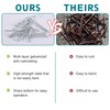 Nail for Hanging Pictures Assortment Kit - 650Pcs Small Nails,