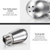 Coffee Machine Steam Nozzle Stainless Steel 4 Holes 360 Degree