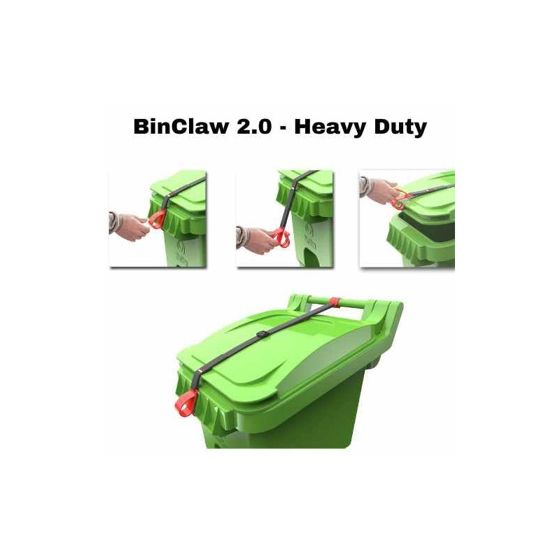 BinClaw 2.0 Trash Can Lock – Universal Trash Can Locks