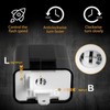 LED Motorcycle Taillight Turn Brake Driving Signal Lamp 42W for